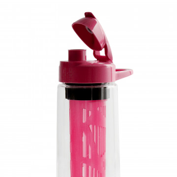 Bidon Niko 0,73 l tritanowy butelka na wodę z wkładem różowa
