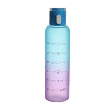 Bidon Lejdis 0,75 l butelka na wodę niebieska
