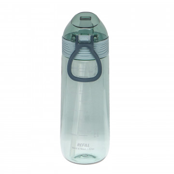 Bidon / butelka na wodę Verto 0,6 l ze słomką zielony
