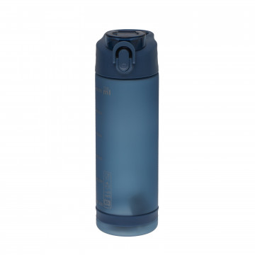 Bidon / butelka na wodę Sport 0,75 l ze słomką niebieski